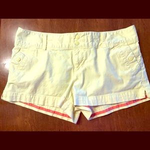 Yellow American Eagle Shorts